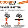 thumbnail image 3 of COOKINA Barbecue Reusable Grilling Sheet, 3 of 6