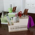 thumbnail image 2 of ADDHAT Organizador Para Utensilios De Cocina De Plástico PP Verde Con Escurridor Incorporado, 2 of 7