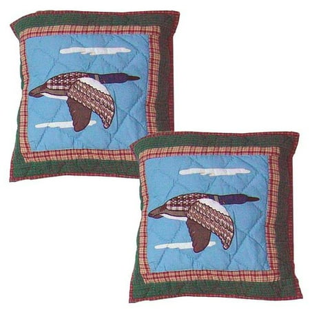 Loon Peak Rutherford Loon Cotton Throw Pillow (Set of 2)
