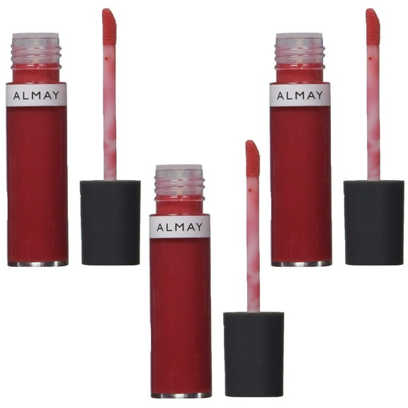 Pack of (3) Almay Color Care Liquid Lip Balm - 300 Apple A Day 0.24 FL OZ (7.1 mL)