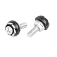 thumbnail image 3 of Unique Bargains 10pcs 6mm Metal Motorcycle License Plate Frame Bolt Screw Fastener, 3 of 6