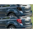thumbnail image 3 of Rvinyl Tail Light Tint Covers Compatible with Chevrolet Equinox 2016-2017 - Matte Smoke, 3 of 10