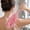 Pink, variant on Bath Sponge Long Handle Back Scrubber Extended Design For Shower Body Cleansing