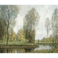 thumbnail image 3 of McKee, Christy 17x15 Black Modern Framed Museum Art Print Titled - Down by the Water II, 3 of 5