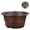 Perforated M, variant on mdesiwst Flower Pot Thickened Resin Decorative Planter with Drainage Holes Large Capacity Bronze Embossed Outdoor Garden Flower Pot