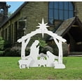 thumbnail image 3 of Front Yard Originals Outdoor Nativity Set, Large - White, 3 of 7