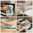 thumbnail image 5 of 4 Pcs Funny Kitchen Towels,Light Green Christmas Tree and Snow Pattern Microfiber Dish Towels,Kitchen Tea Towels,Kitchen Towel Set (18" X 26"), 5 of 7
