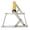 Yellow, variant on Adjustable Table Saw Roller Stand, with Quick Release Tool Mounting System, Miter Saw Stand 500 Lbs Weight Load, 34-inch Height Up to 114 Inches - PM-4000