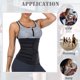 thumbnail image 4 of Entrenador De Cintura Para Mujer Body Shapers Slim Faja De Sudor Posparto (Negro 2Xl) Tmvgtek Mujer, 4 of 8