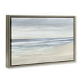 thumbnail image 4 of Stupell Industries Subtle Beach Ombre Landscape & Nature Painting Brown Floater Framed Canvas Art Print Wall Art, 31 x 21, 4 of 10