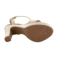 thumbnail image 5 of VIZZANO 6292200 Zapatilla glitter dama tacón plataforma dorado 22.5, 5 of 5