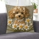 thumbnail image 5 of Funda de cojín decorativa con bordado de perro de pelo corto | Funda de almohada adorable para sofá, sillón, dormitorio o sala de estar | Cojín decorativo suave y acogedor con estampado, 5 of 6
