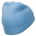 thumbnail image 3 of Alaska Embroidered Short Beanie - Lt Blue OSFM, 3 of 5