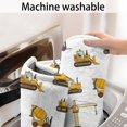 thumbnail image 4 of Cartoon Construction Vehicles Bulldozers Bathroom Rugs Mat,Non Slip Microfiber Bathroom Rug,Rubber Backing,Soft Bathroom Mats for Bathroom Floor,Tub and Shower,17x27in(43x68cm), 4 of 4