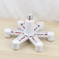 thumbnail image 3 of PENIKOKO holder for light Lamp Base White Durable Use for Home Lighting 1Pcs, 3 of 6