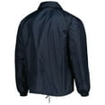thumbnail image 3 of Men's Navy Dunbrooke Dallas Cowboys Coaches Classic Raglan Full-Snap Windbreaker Jacket, 3 of 4