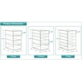 thumbnail image 2 of Sorbus Storage Organizers With 20 Drawers, Multipurpose Acrylic Drawers for Makeup, Office Organization and Storage, Art Supplies, Jewelry, Stationary - 4 Pcs Clear Stackable Storage Bins, 2 of 4