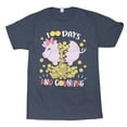 thumbnail image 1 of Tees2urdoor 100 Days and Counting T-Shirt, Adult Large, Black Heather, 1 of 4