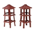 thumbnail image 4 of Modelo de Torre de vigilancia militar Baoblaze 2x de Plástico para Accesorios de wargames, 4 of 7