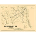 thumbnail image 3 of Lipman 14x12 Black Modern Framed Museum Art Print Titled - Fox River Valley Railroad - Lipman 1857, 3 of 5