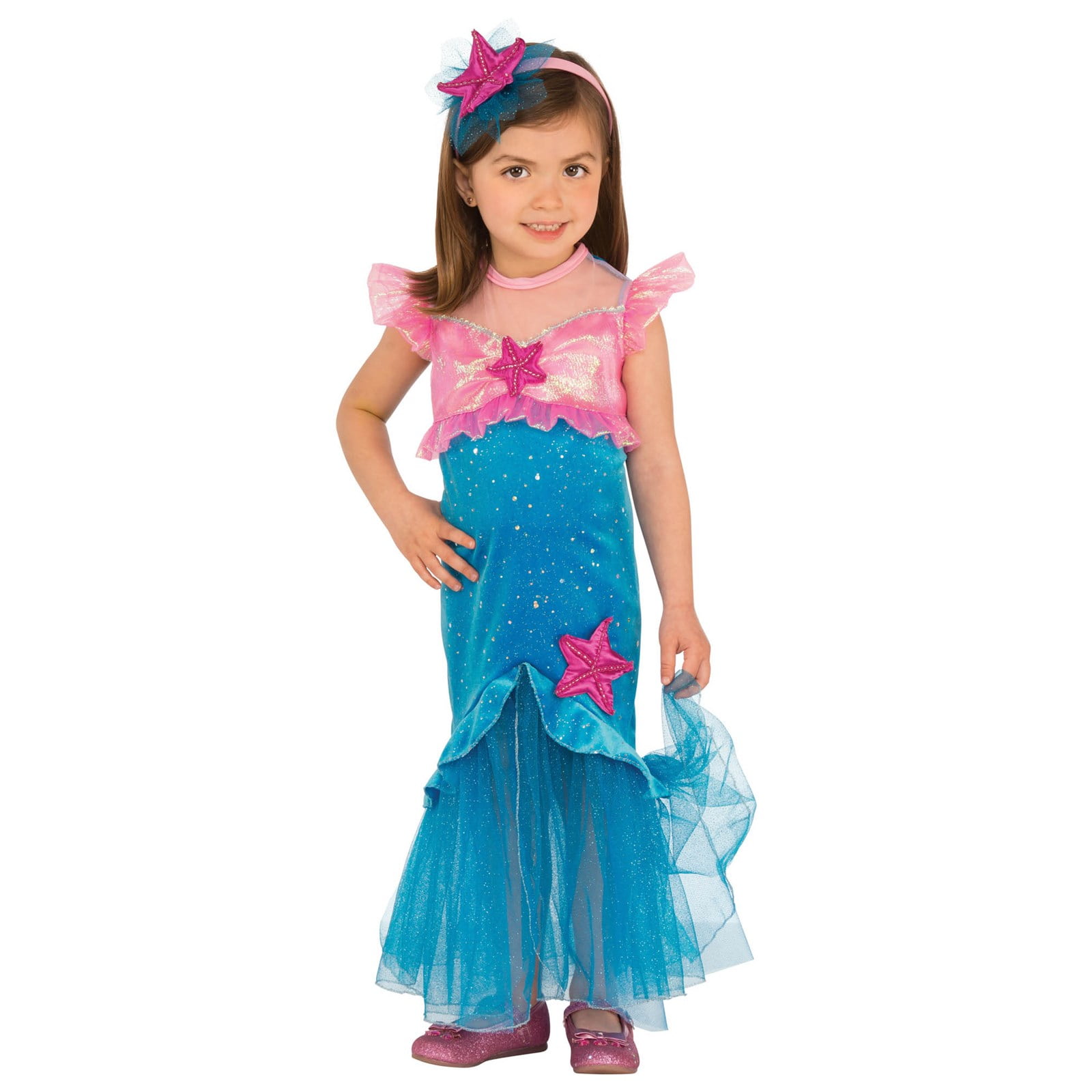 Girls Mermaid Costume - Walmart.com