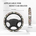 thumbnail image 3 of KLL pets and birds Collage Car Steering Wheel Cover, Universal 15 inch, Soft Elastic and Comfortable,Car Accessories Decorations, 3 of 6