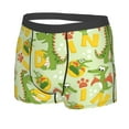 thumbnail image 2 of Bingfone Cartoon Dinosaurs Men'S Underwear - Casual Stretch Boxer Briefs-Small, 2 of 9
