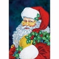 thumbnail image 2 of Cuadros Decorativos Decoración navideña de Papá Noel pintura de diamantes de imitación artesanal Ehuebsd artesanía de arte de taladro de forma especial parcial para decoración del hogar de pared, 2 of 8