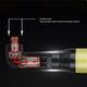 thumbnail image 3 of Destornillador De Impacto Neumático, Máximo 30 N·m Destornillador Neumático 8500 Rpm Capacidad De Perno De 5 Mm Para Apretar Y Aflojar, 3 of 7