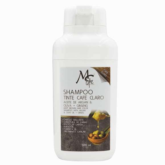 MC Life Shampoo Tinte Café Claro 500ml