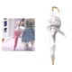 thumbnail image 2 of Paraguas para casa de muñecas, accesorios DIY con encaje para bodas, damas de honor y casa de juegos blanco, 2 of 9
