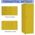 thumbnail image 5 of MIDODO Metal Locker, 51"Tall Cabinet Storage Cabinet Locker for Employees School Classroom Single Door Steel Locker, 5 of 9
