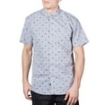 thumbnail image 3 of Visive Mens Big And Tall Short Sleeve Button Shirt, Printed Shark Shirts, 3 of 9