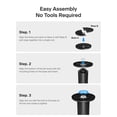 thumbnail image 4 of PELONIS 30-Inch Oscillating Tower Fan for Bedroom &acirc; 3 Speed, Quiet Tower Fan with Remote ControL, Small Fan, 7-Hour Timer &acirc;, 4 of 10