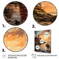 thumbnail image 3 of Designart "Lighthouses by the Cliffside I" Nautical & Beach Floater Framed Wall Art Print, 3 of 7