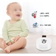 thumbnail image 3 of Humidity Monitor, Electronic Bluetooth 5.0 Temperature Moisture Meter Monitor Mini Wireless Thermometer Hygrometer For Greenhouse, 3 of 5
