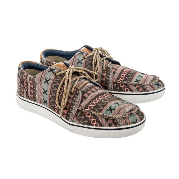 TuffRider Women Lace-Up Canvas Graphix Shoes