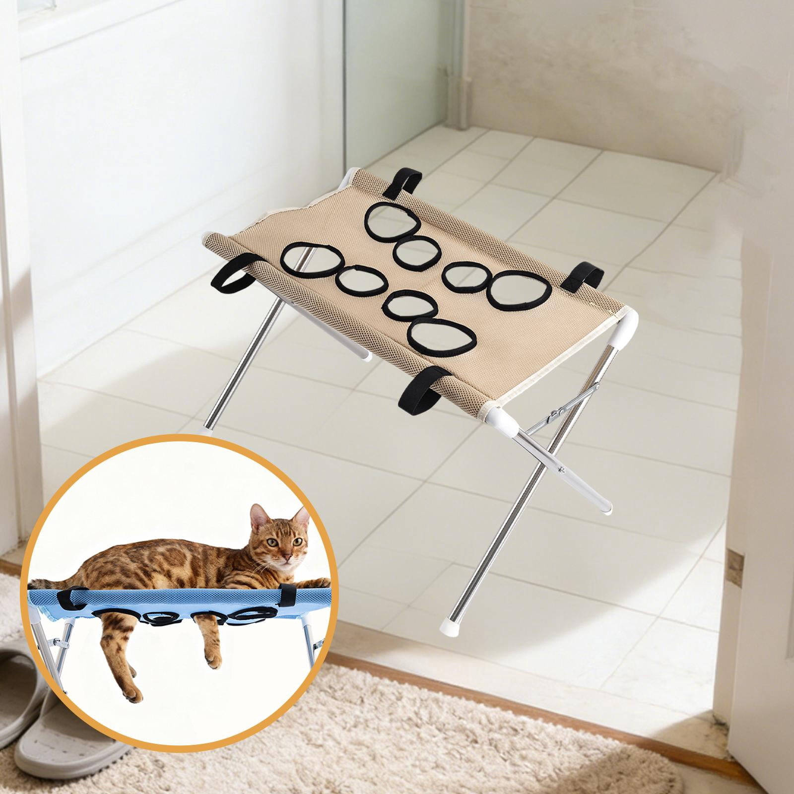 Bvdfgk Breathable Cat Hanging Harness Restraint Bag Grooming Pet Washing Tool for Small coffee