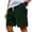 Vert Foncé_001, variante sur Domuza Shorts en Velours Côtelé pour Homme, Décontractés, Taille Élastique avec Cordon, Shorts de Plage, Mode Été 2026, Légers, Confort, Shorts Vintage, Jaune Terreux, TG