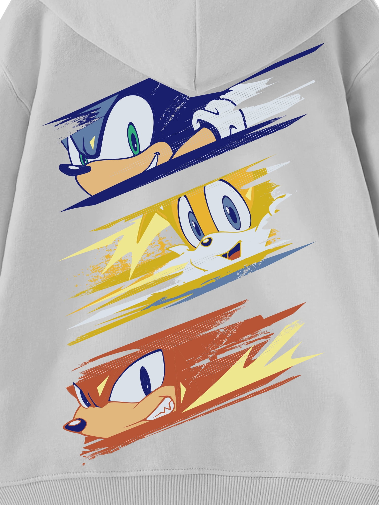 Sonic DS, Boys Graphic Print Long Sleeve Hoodie, Sizes 4-18