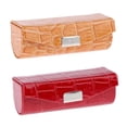 thumbnail image 1 of 2 estuches de pintalabios para mujer con soporte para espejo, cajas organizadoras de viaje rectangulares Rojo naranja Zulema Estuche de pintalabios, 1 of 8