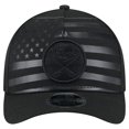 thumbnail image 2 of Men's-New Era  Black Buffalo Sabres Game Day Stealth Flag 9FORTY A-Frame Adjustable Hat, 2 of 6
