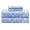 Blue Paisley, variant on Feather and Stitch New York 4-Piece 300 Thread Count Grey Floral Paisley 100% Cotton Percale Sheet Set, King