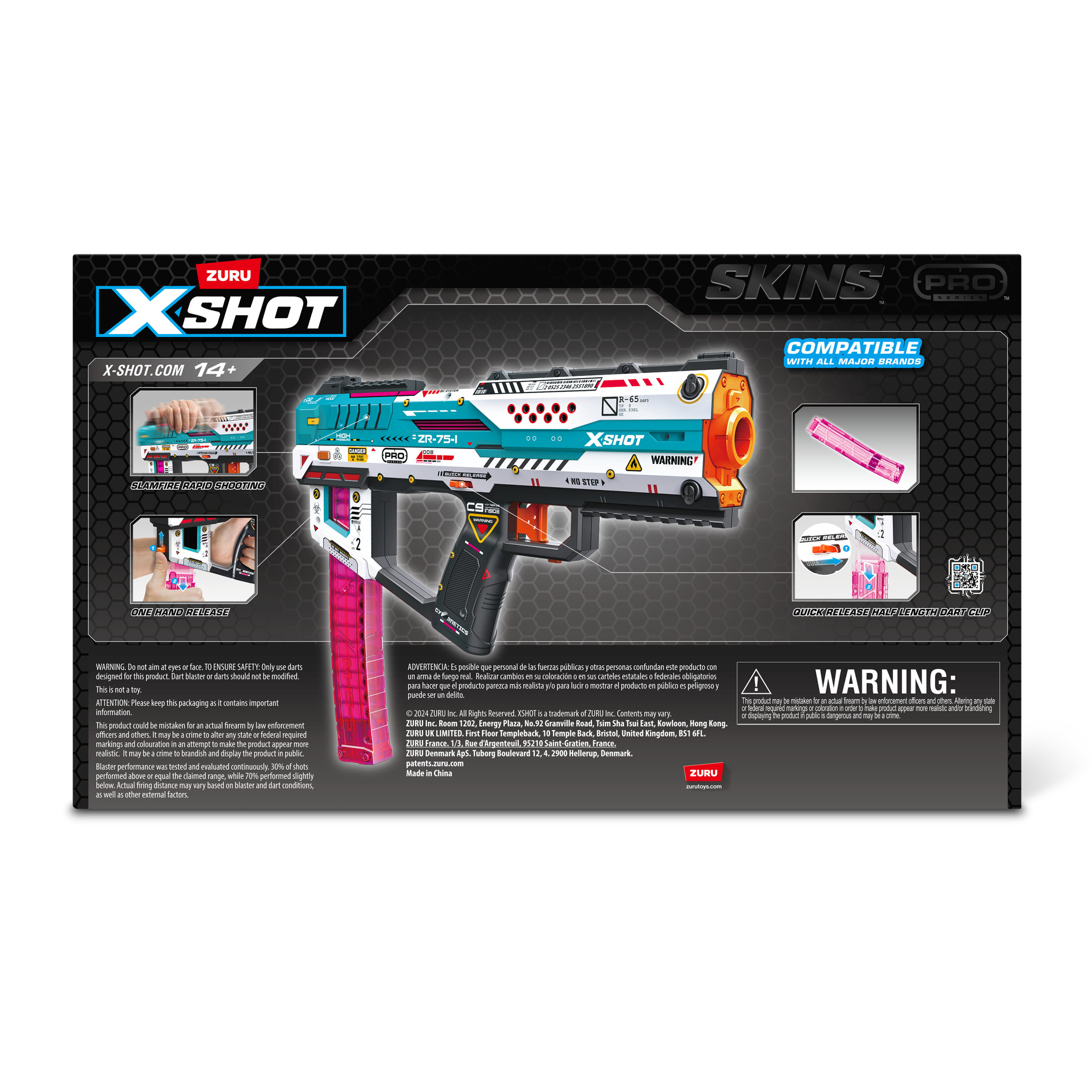 XSHOT SKINS Pro Series Fury-X Foam Blaster photo 8