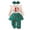 Green, variant on mgoYE My First Christmas Baby Girl Outfit Newborn Romper Skirts Pants Set Fall Winter Infant Christmas Dress Pant Clothes Headband(Pink,3-6 Months)
