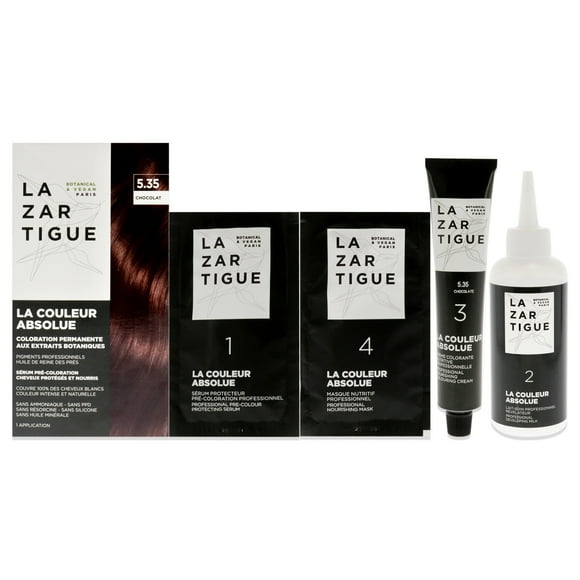 Lazartigue Color de pelo La Couleur Absolue Coloración Permanente - 5.35 Chocolate 1 Application Lazartigue Color de pelo 1 Application