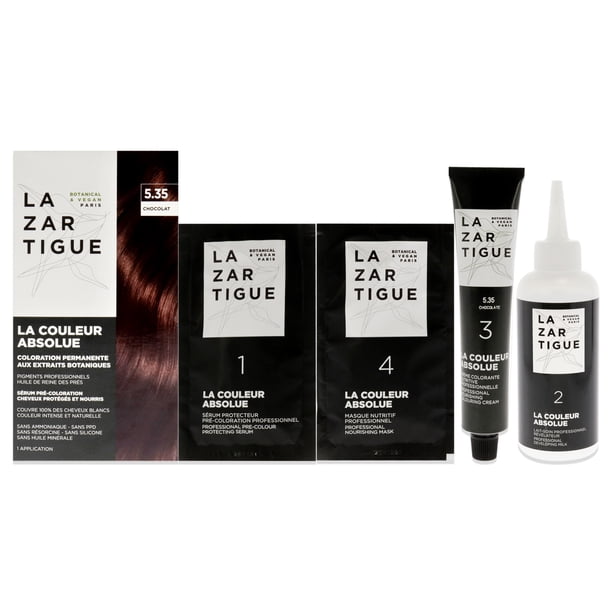Lazartigue Color de pelo La Couleur Absolue Coloración Permanente - 5.35 Chocolate 1 Application Lazartigue Color de pelo 1 Application