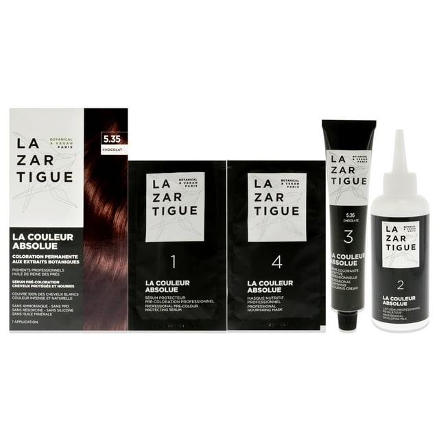 Lazartigue Color de pelo La Couleur Absolue Coloración Permanente - 5.35 Chocolate 1 Application Lazartigue Color de pelo 1 Application