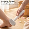 thumbnail image 6 of IFRINID Double Sided Foot File, Stainless Steel Pedicure Tool with Ergonomic Anti-Slip Handle for Foot Care Use, 6 of 7