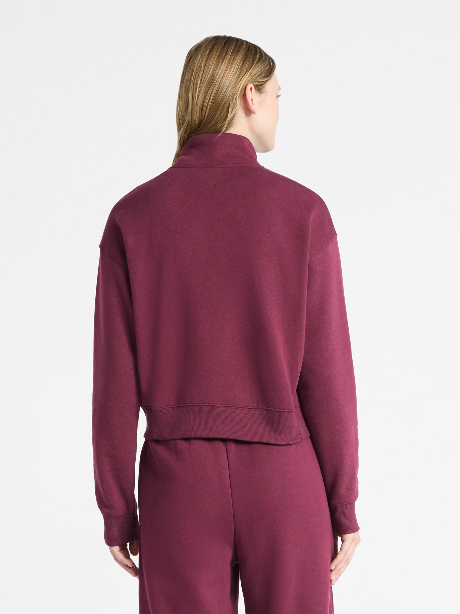 No Boundaries Fleece Half Zip Pullover, Women's